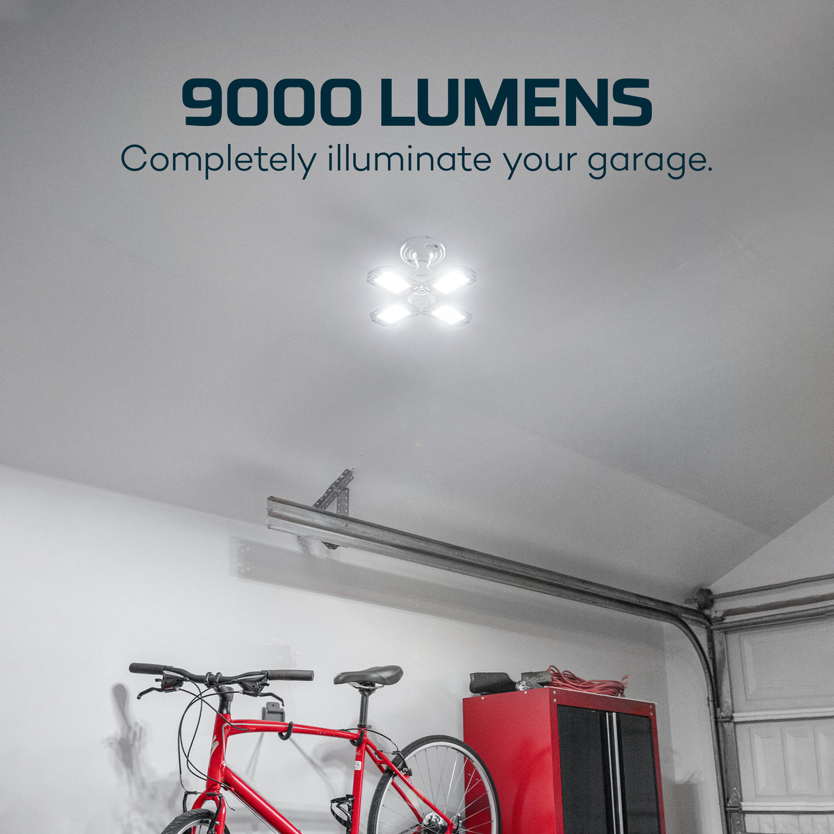 Required lumens for garage sale