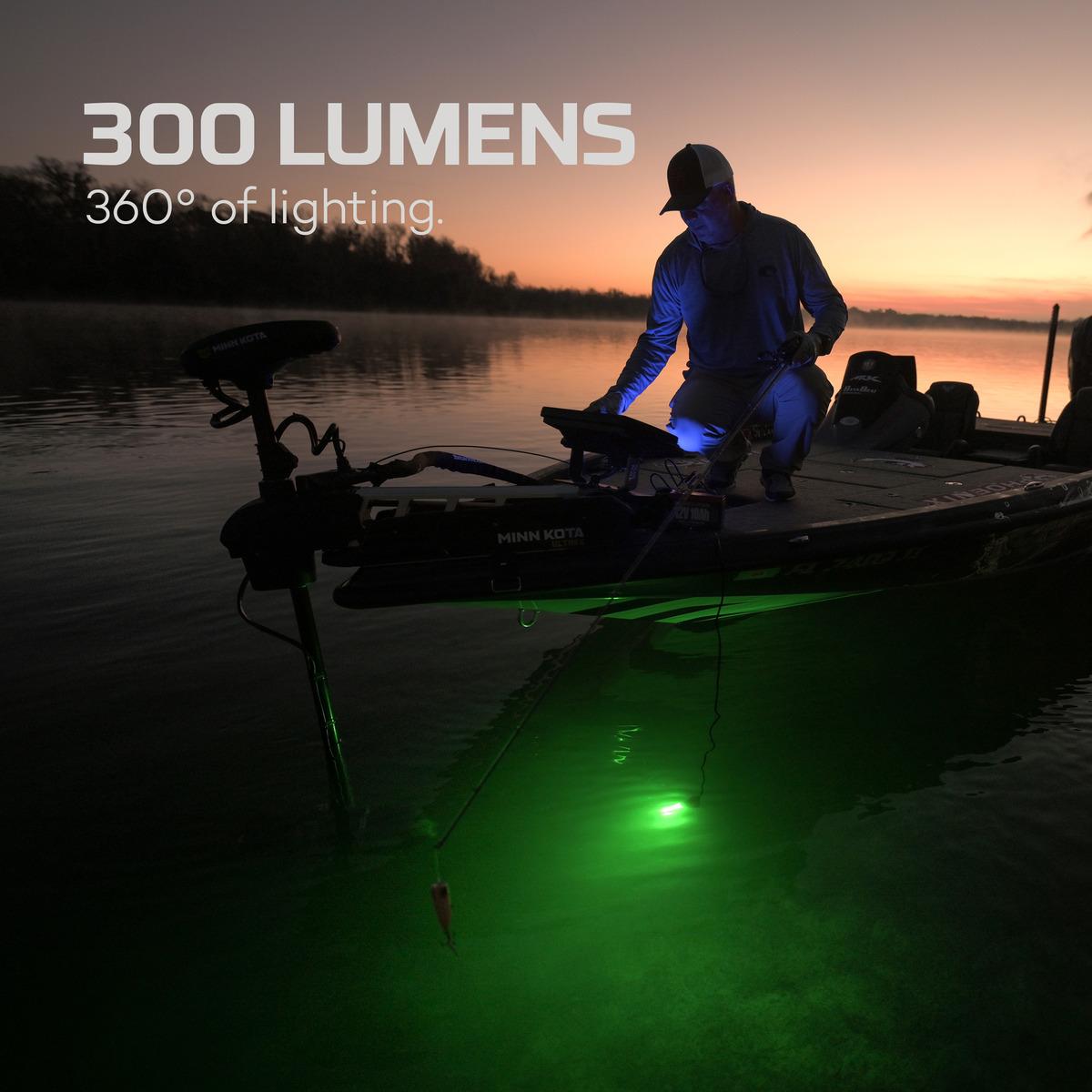 Submerser 300 Lumen Underwater Fishing Dock Light NEBO